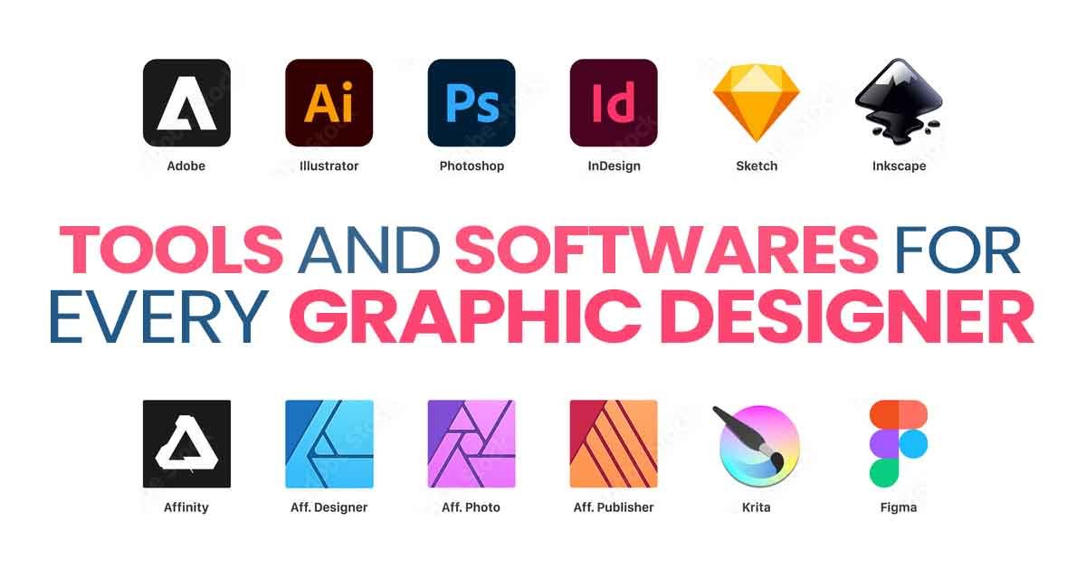 Tools and Softwares for Every Graphic Designer